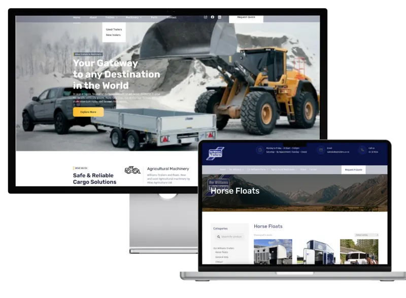 Atlas Trailers design by Guille Ozan.